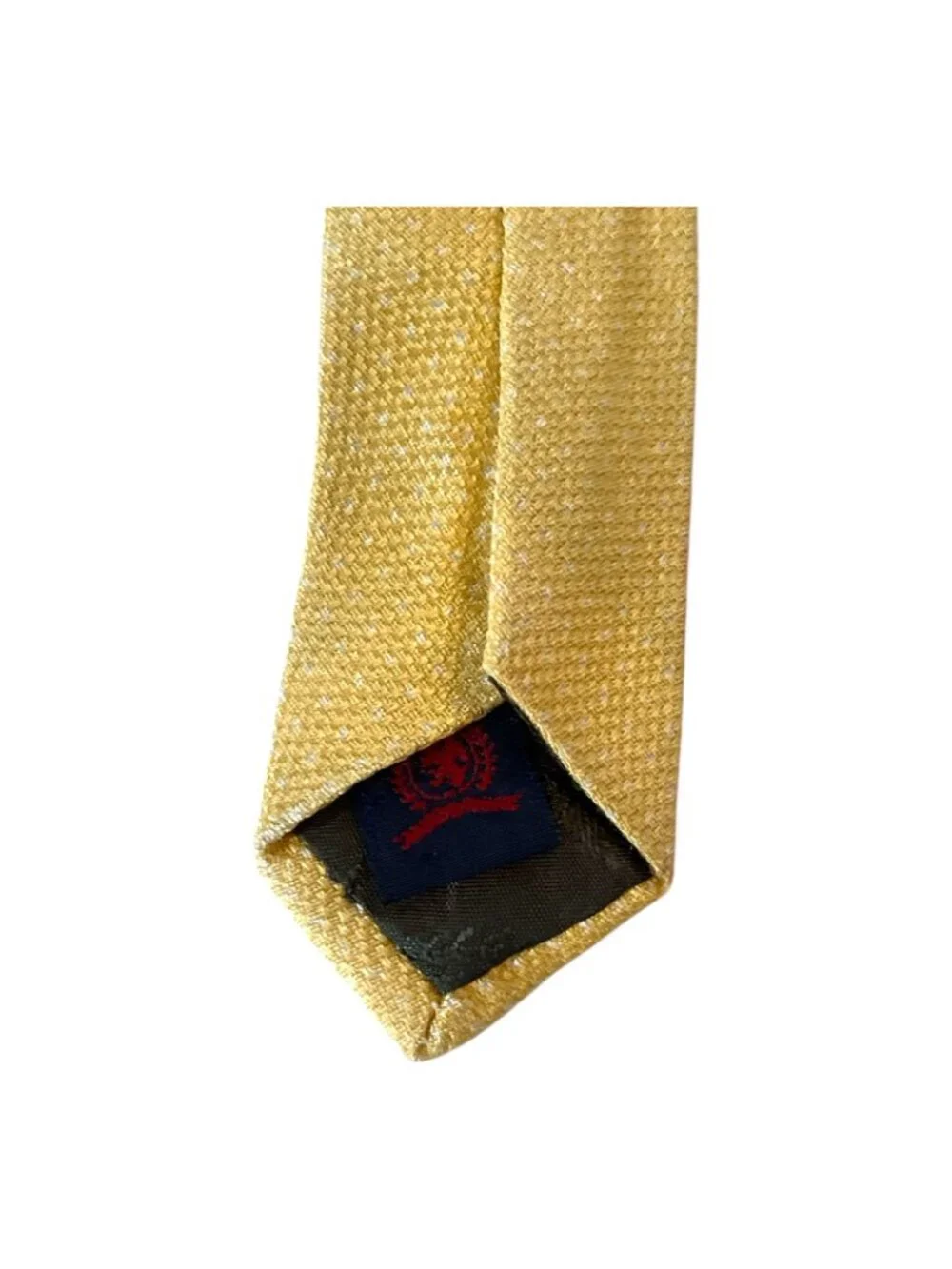 Tommy Hilfiger Vintage Silk Necktie Burgundy Gold Blue Floral Italy Imported Tie